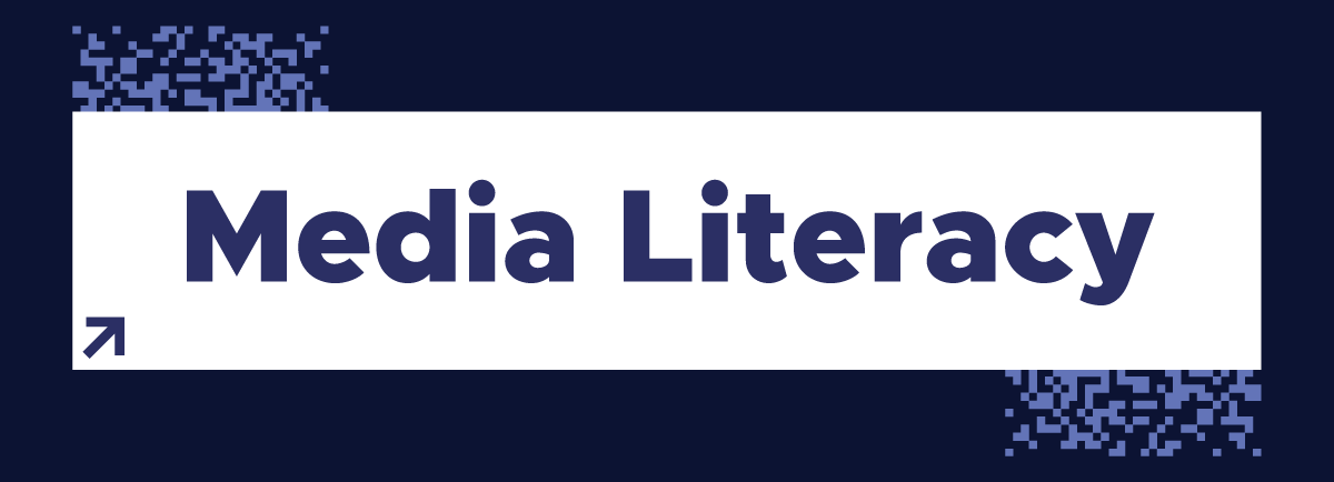 Media Literacy webpage banner graphic