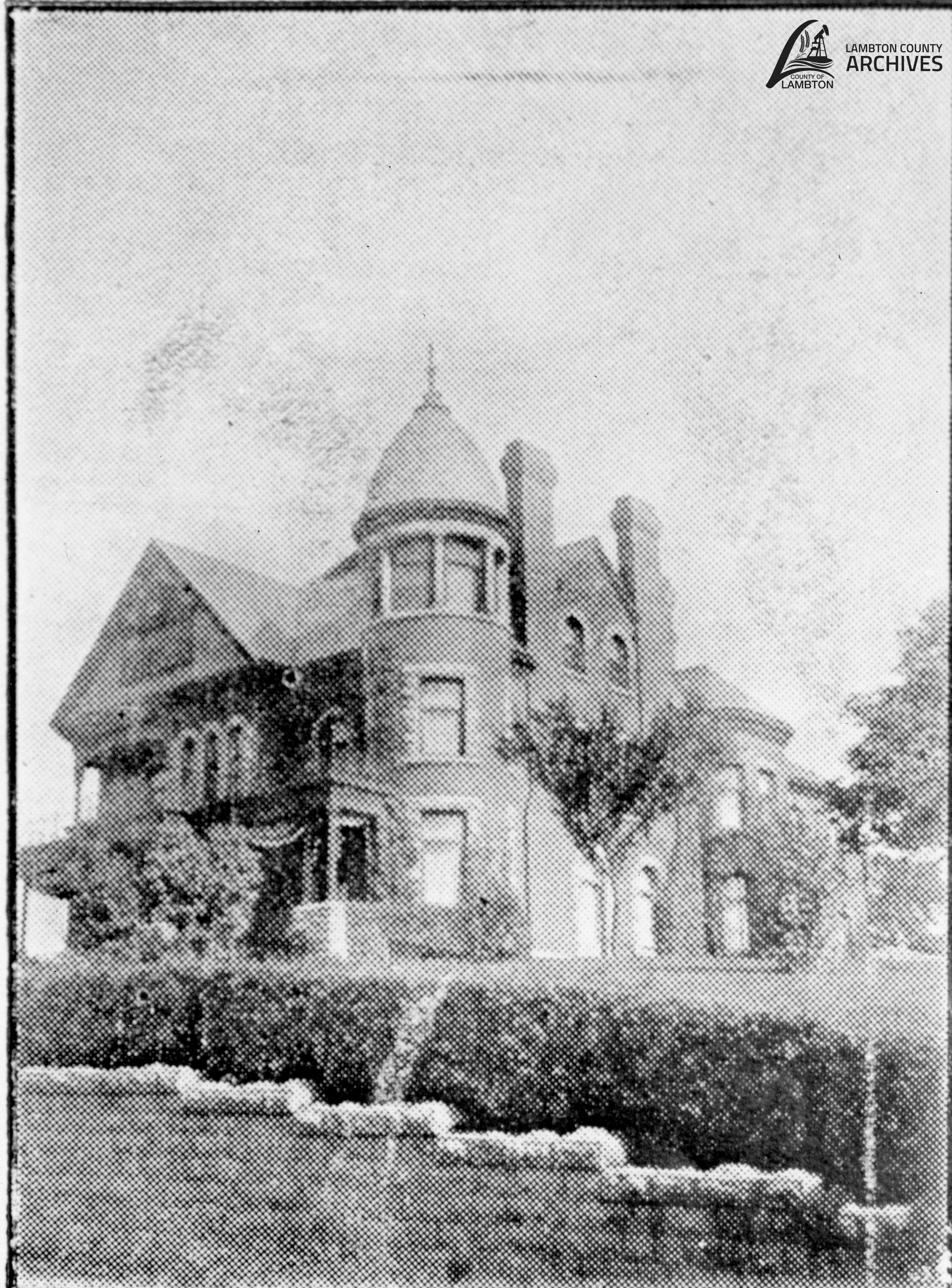 Historic photo of the Fairbank Mansion