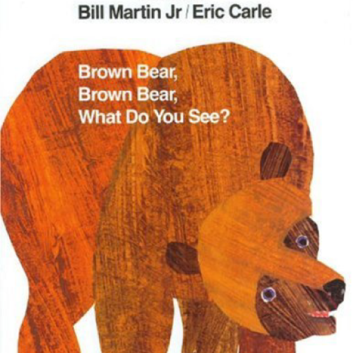Cover of "Brown Bear, Brown Bear, What Do You See?" By Eric Carle.